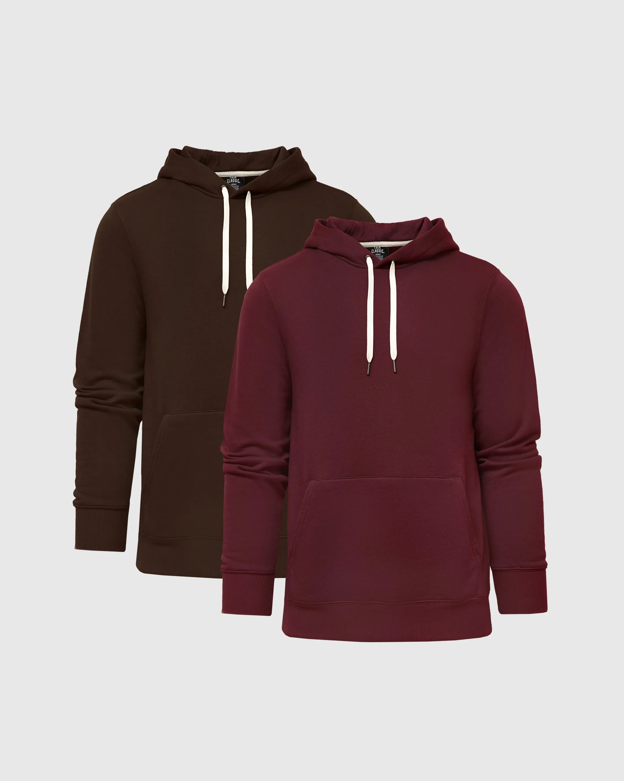 Seasonal Fleece French Terry Pullover Hoodie 2-Pack sold by True Classic