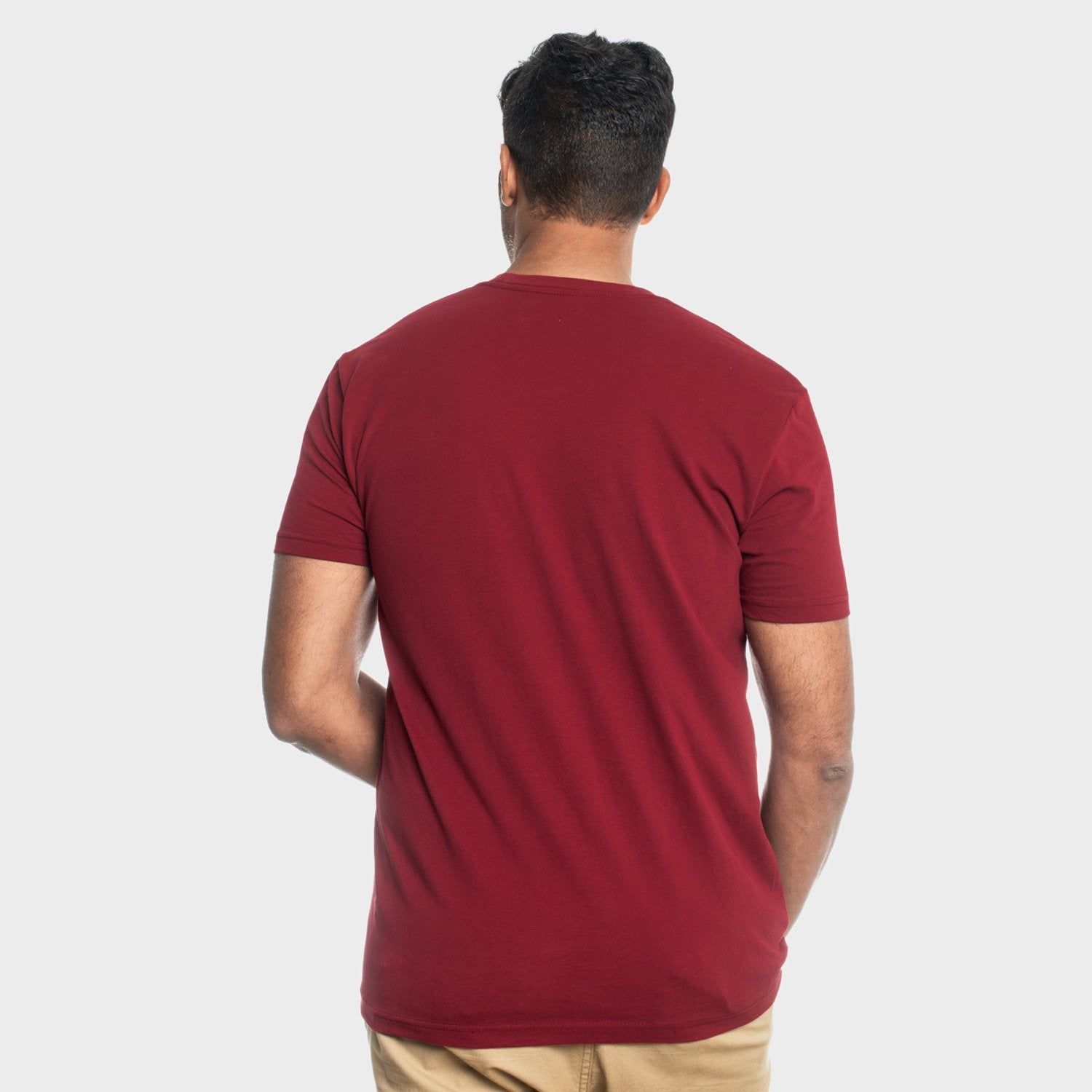 Cardinal Red Crew Neck T-Shirt sold by True Classic product image thumbnail 3