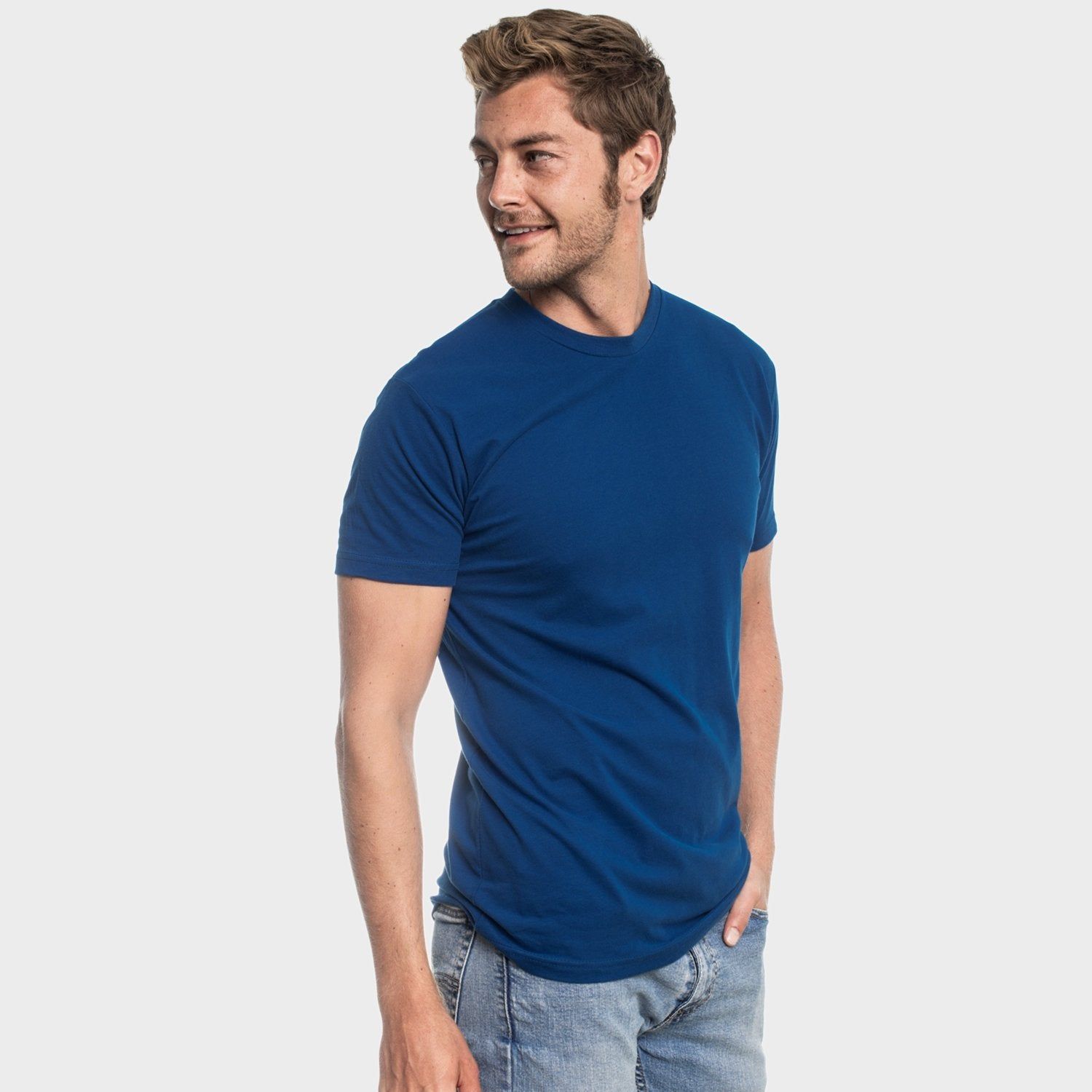 Cobalt Crew Neck T-Shirt sold by True Classic product image thumbnail 4