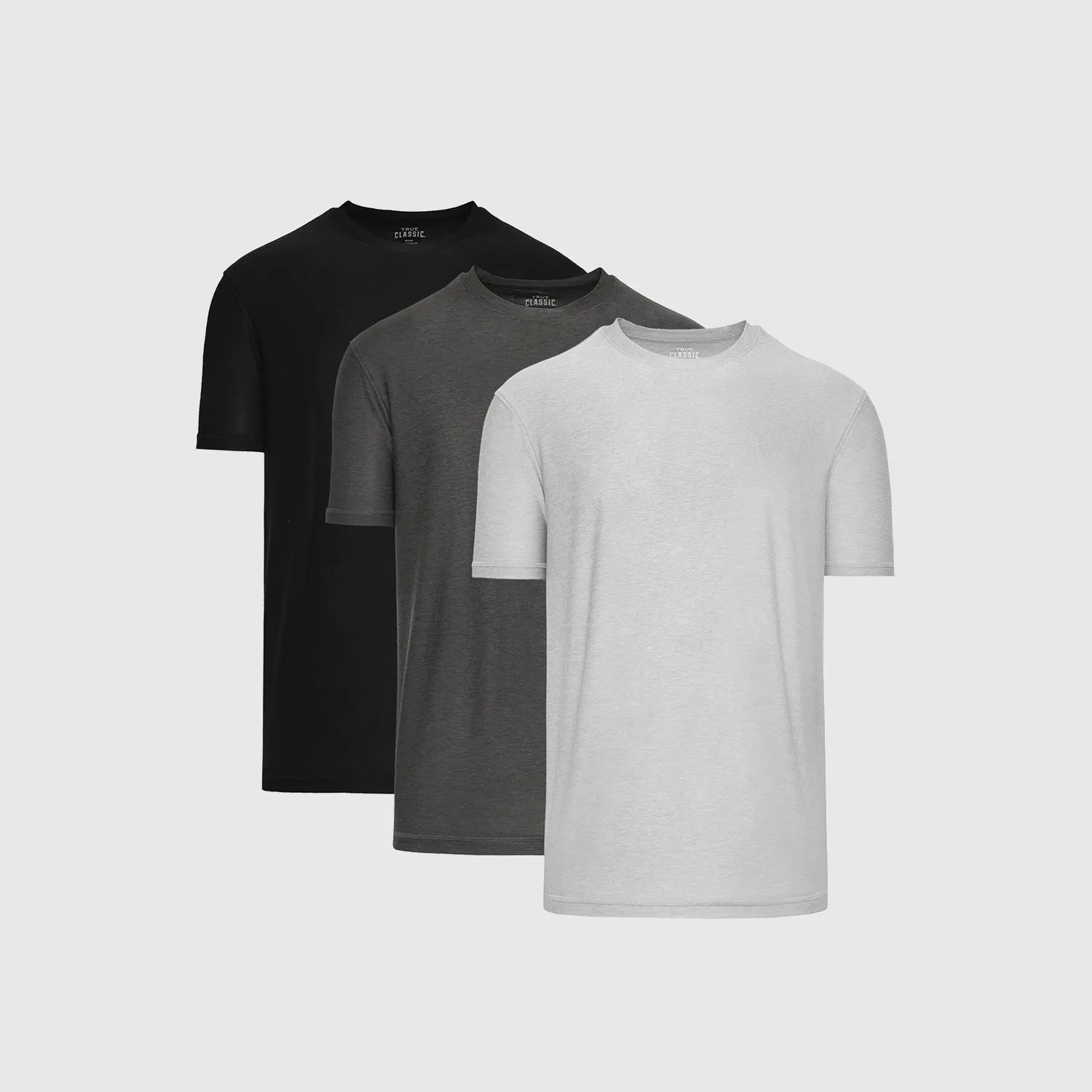 The Essential Active Crew Neck T-Shirt 3-Pack sold by True Classic