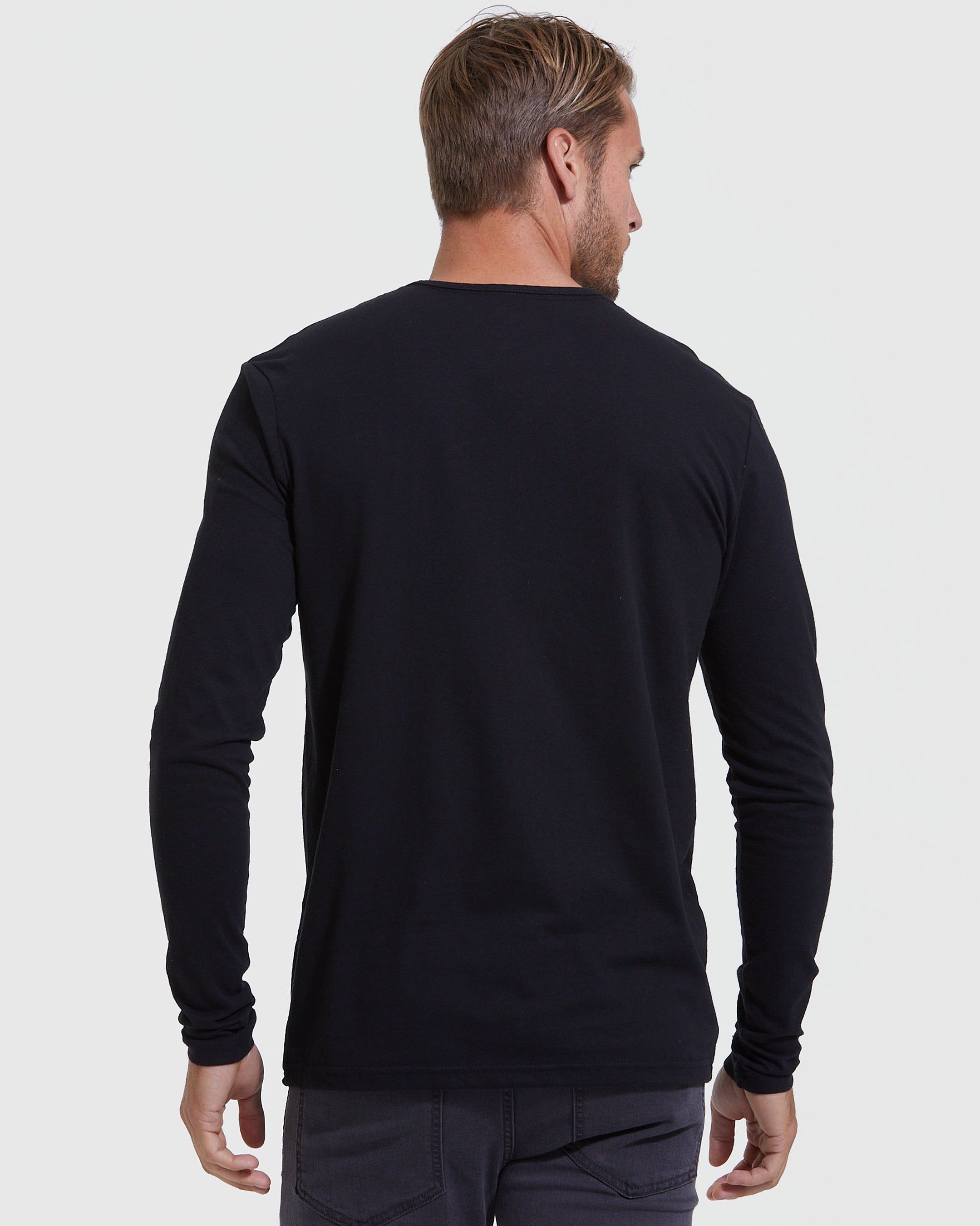 Core Color Long Sleeve Henley 6-Pack sold by True Classic product image thumbnail 4