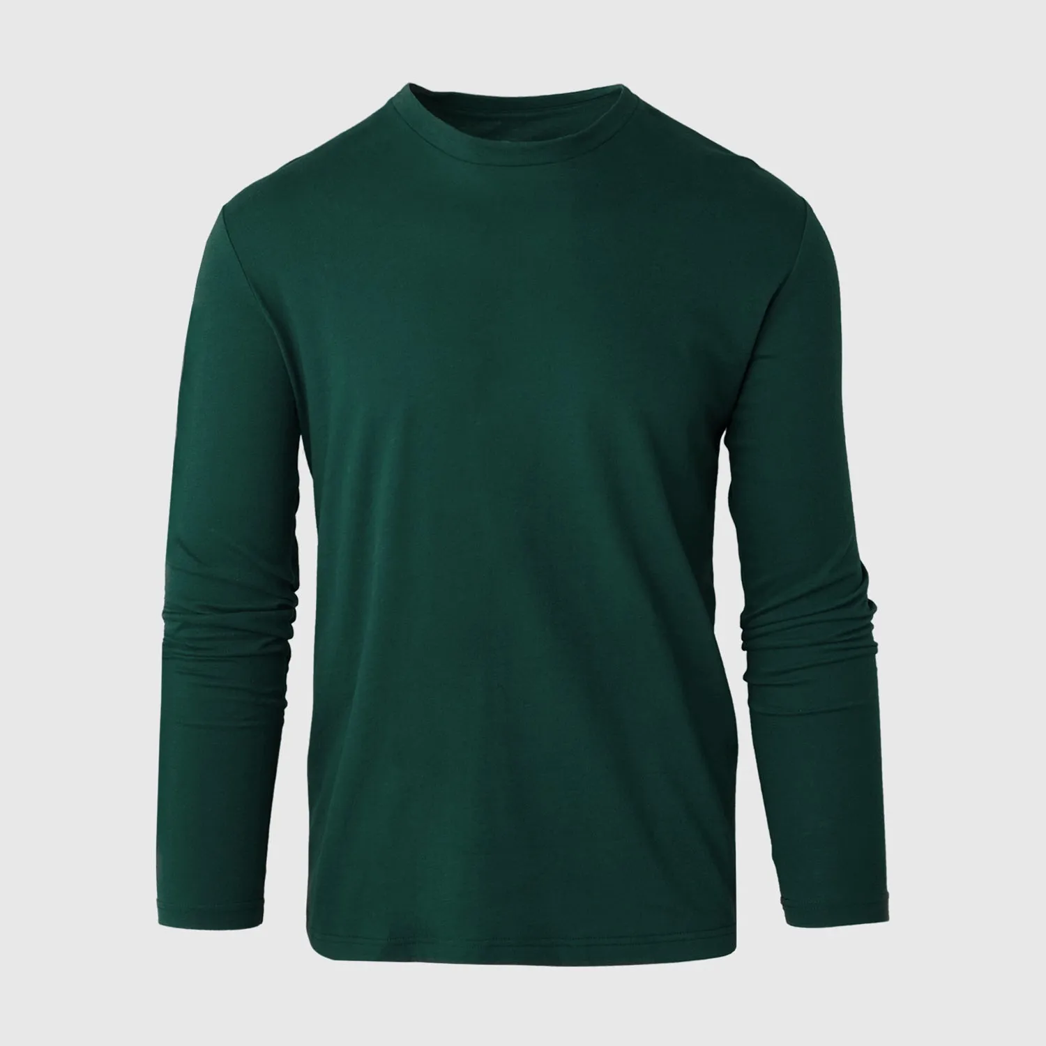 Emerald Classic Long Sleeve Crew Neck sold by True Classic product image thumbnail 2