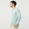 Sage Long Sleeve Henley sold by True Classic