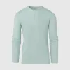 Sage Long Sleeve Henley sold by True Classic