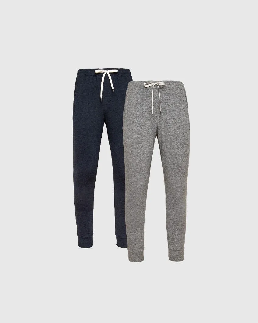 Heather Active Joggers 2-Pack sold by True Classic