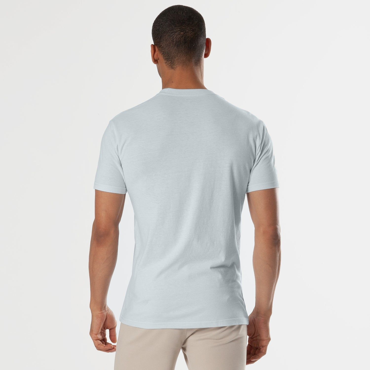 Blue Quartz Crew Neck T-Shirt sold by True Classic product image thumbnail 3