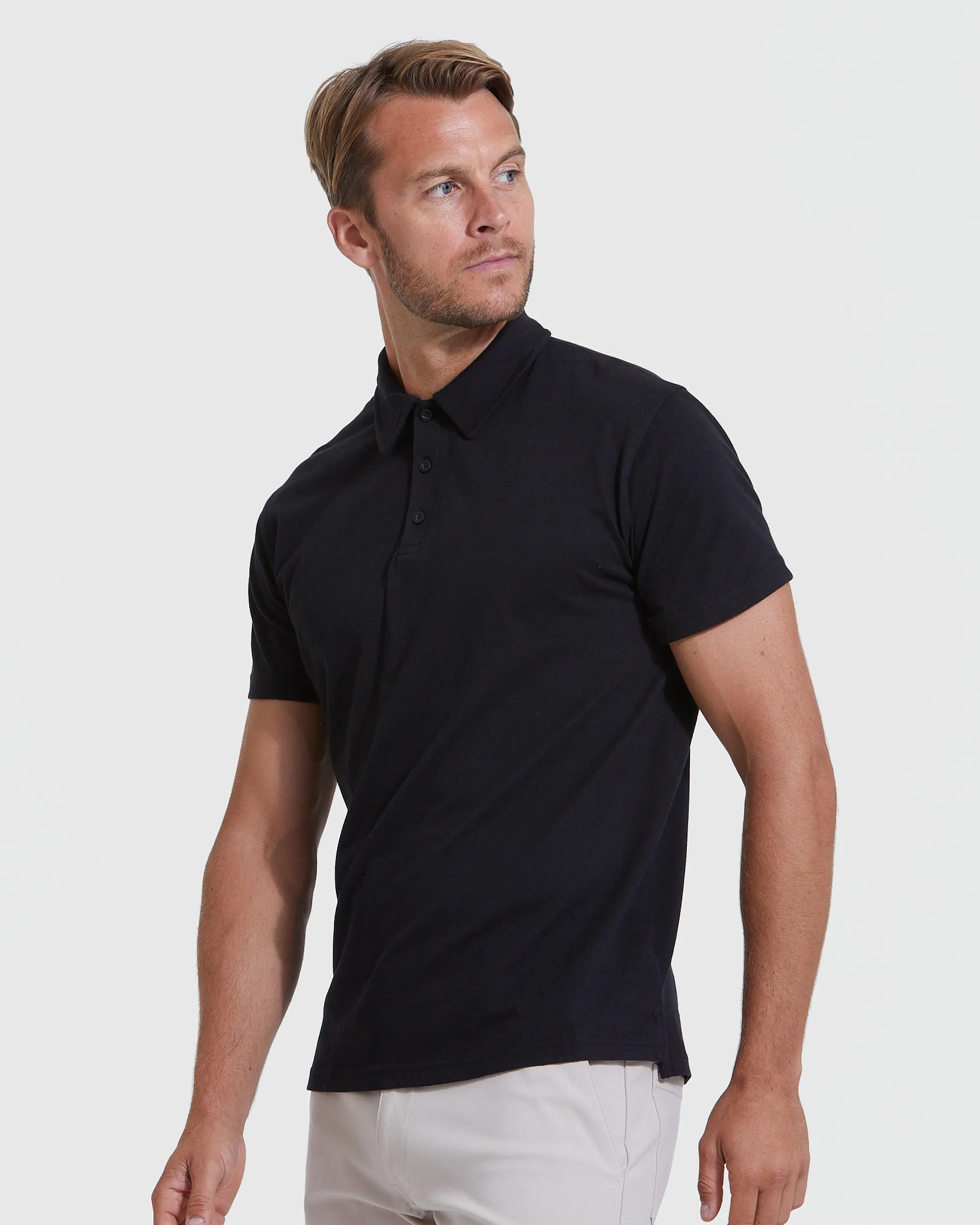 Standard Short Sleeve Polo 3-Pack sold by True Classic product image thumbnail 3