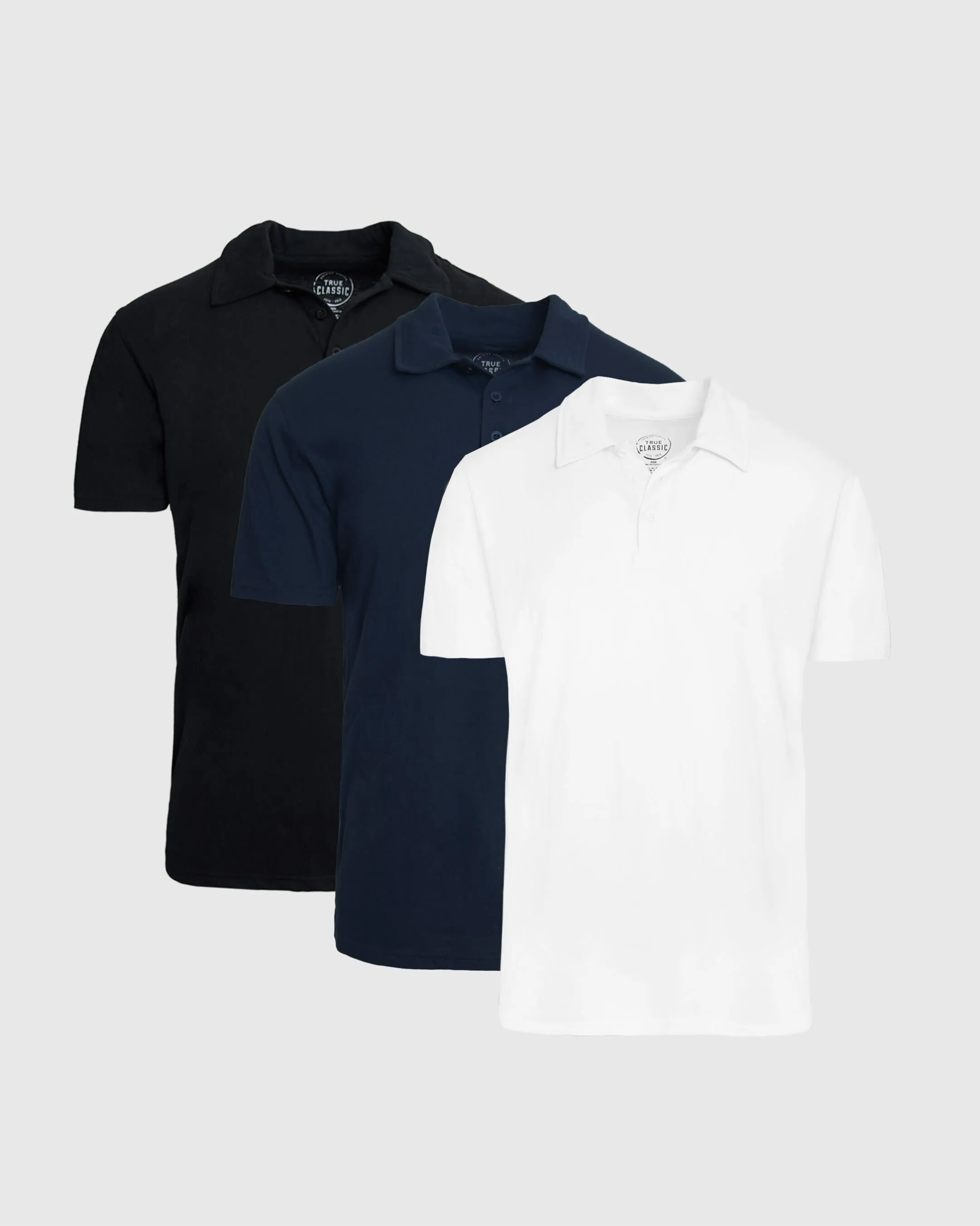 Standard Short Sleeve Polo 3-Pack sold by True Classic