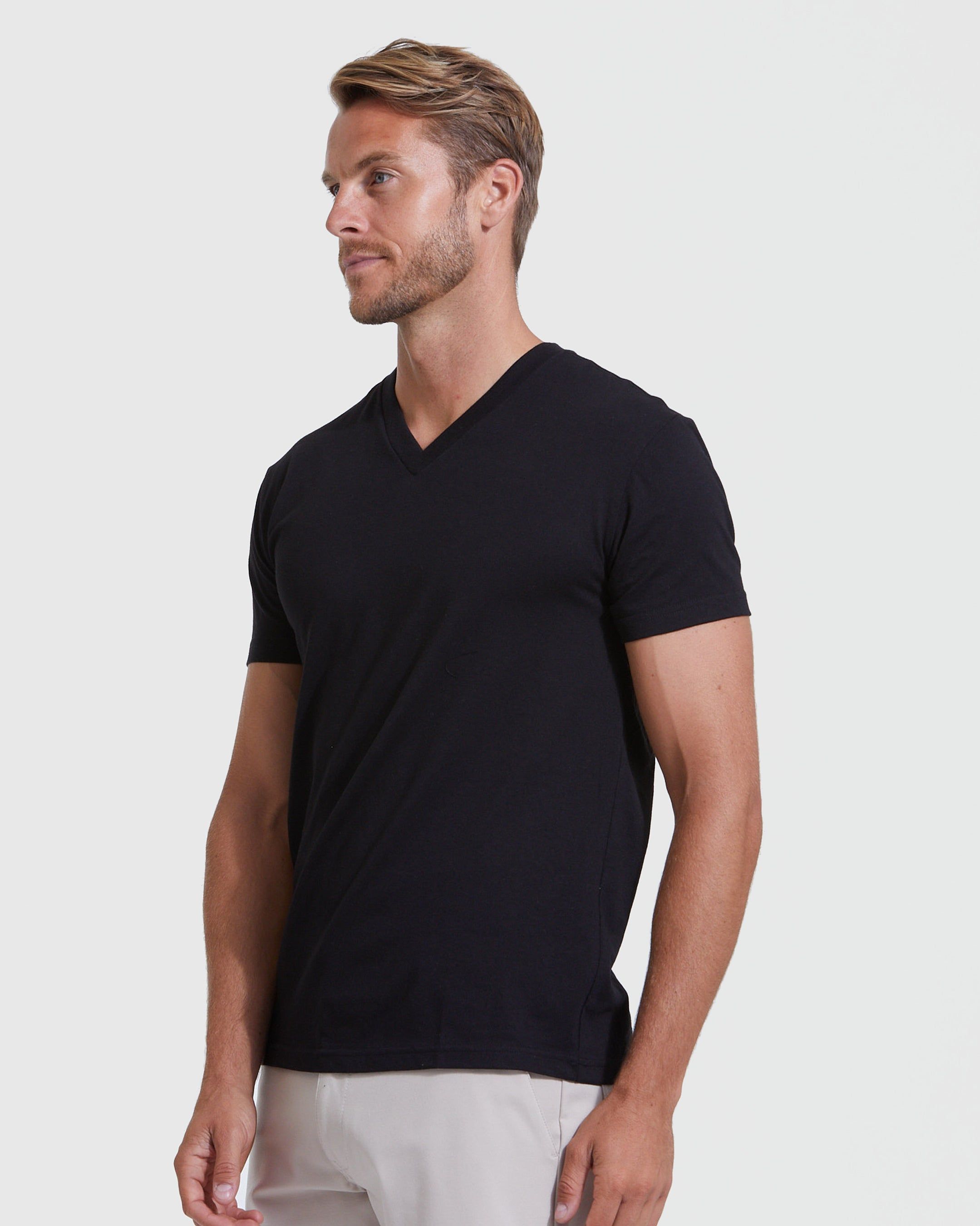 Essential V-Neck 9-Pack sold by True Classic product image thumbnail 3