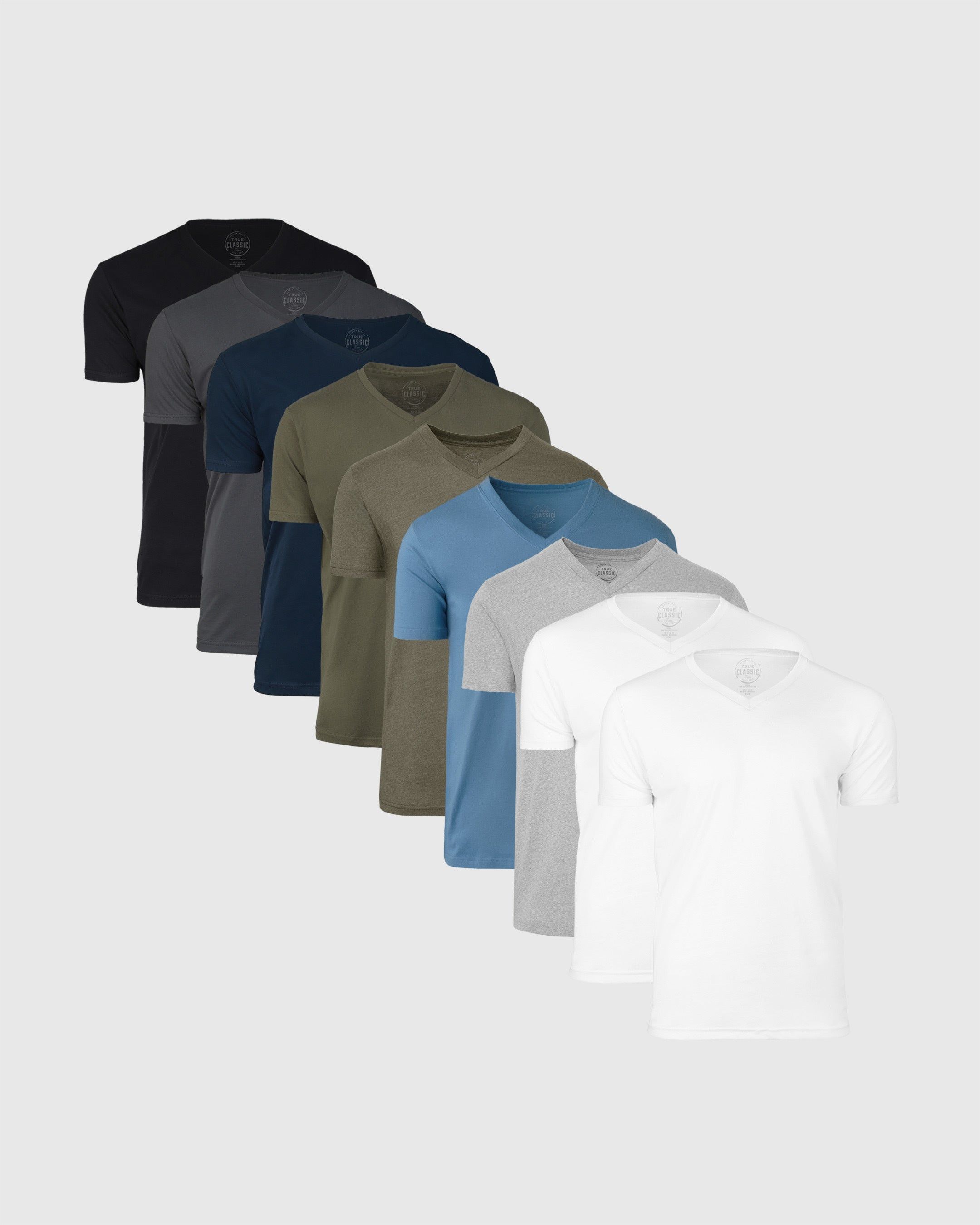 Essential V-Neck 9-Pack sold by True Classic