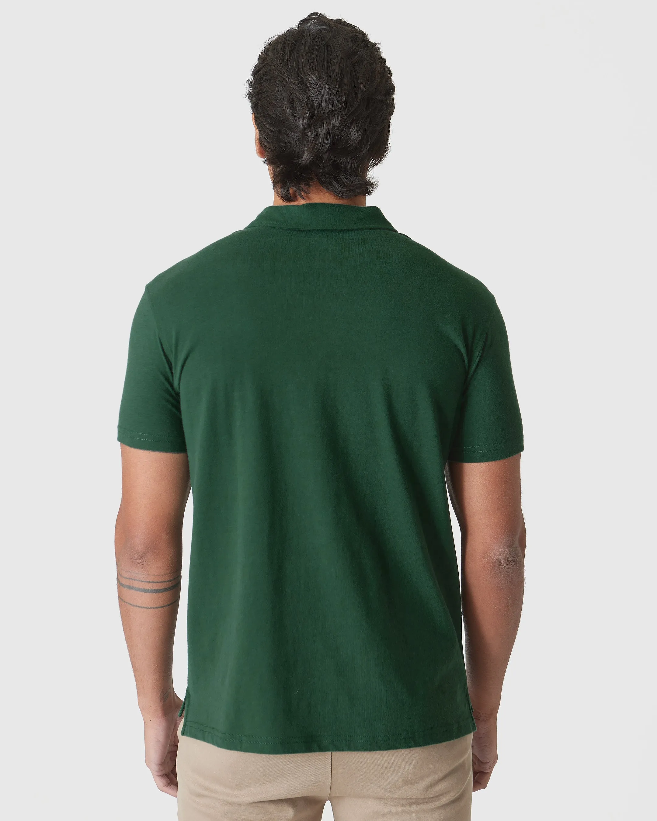 Moss Green Polo sold by True Classic product image thumbnail 3