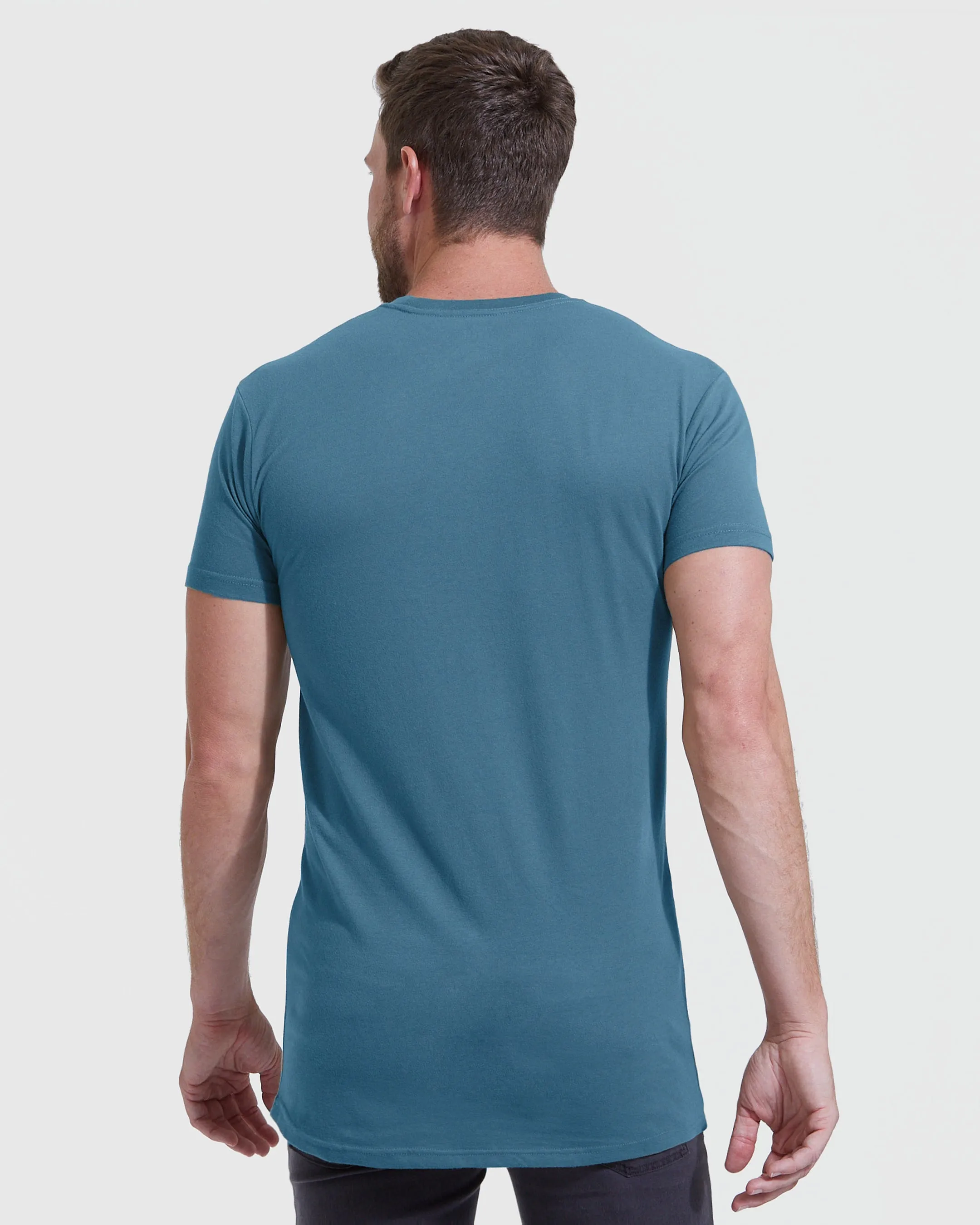 Sapphire Short Sleeve Tall Crew sold by True Classic product image thumbnail 3