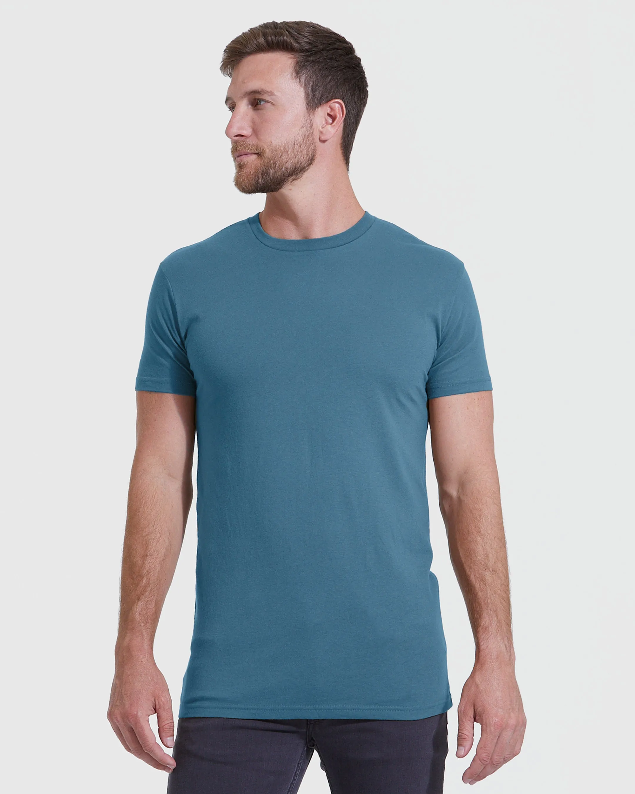 Sapphire Short Sleeve Tall Crew sold by True Classic