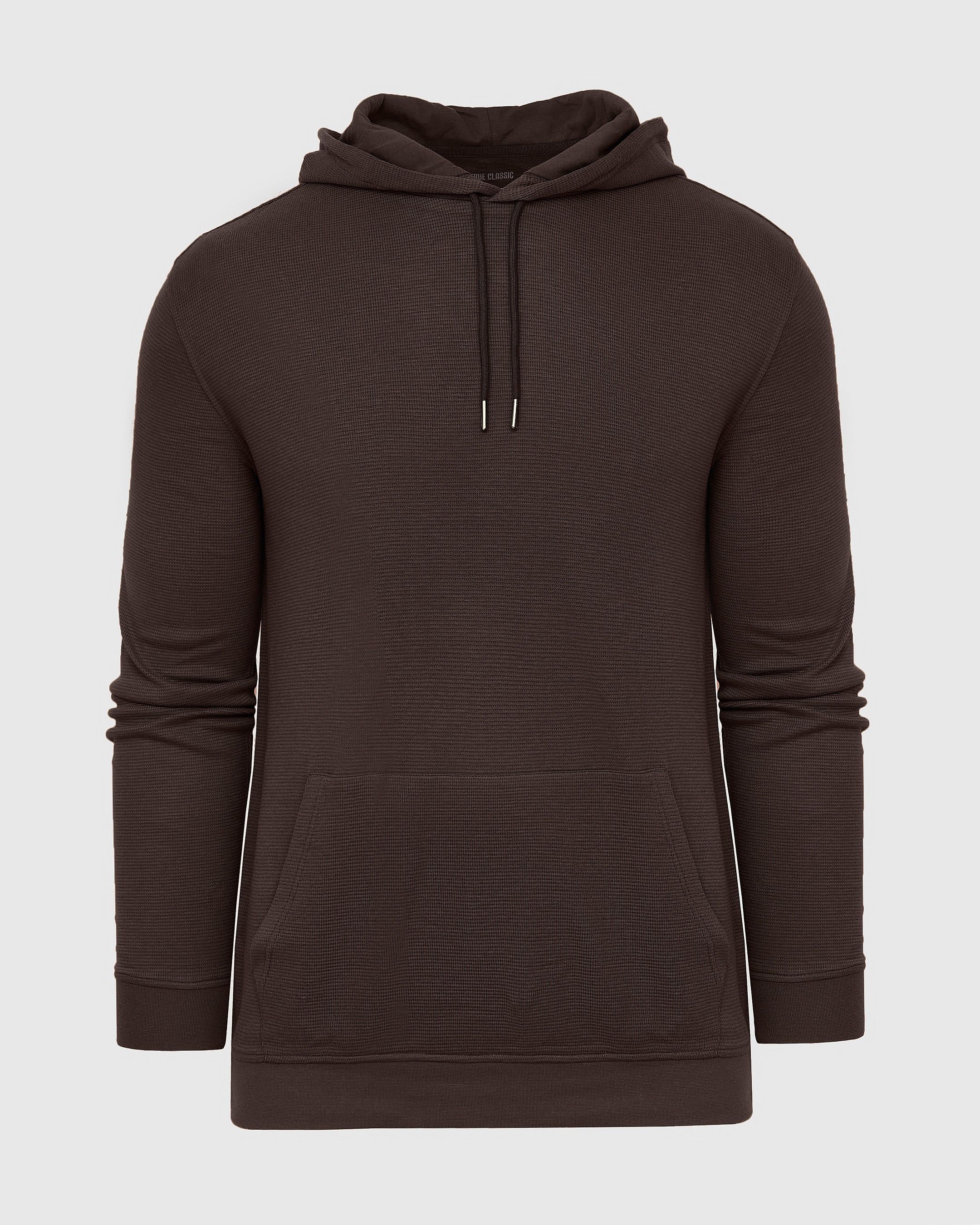 Dark Oak Waffle Hoodie sold by True Classic product image thumbnail 2