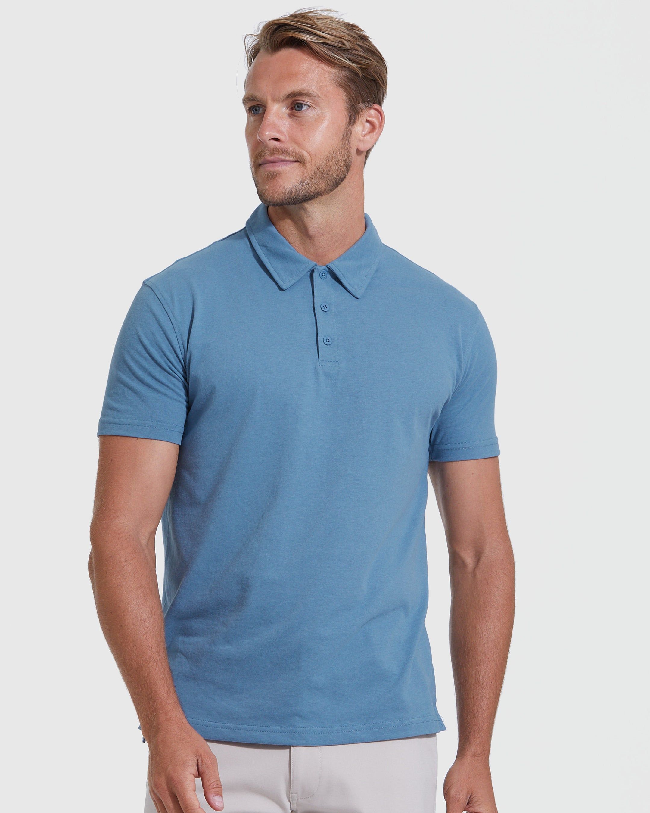 The Indigo Polo 3-Pack sold by True Classic product image thumbnail 2