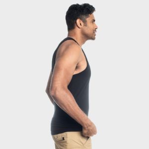 Black Tank Top sold by True Classic
