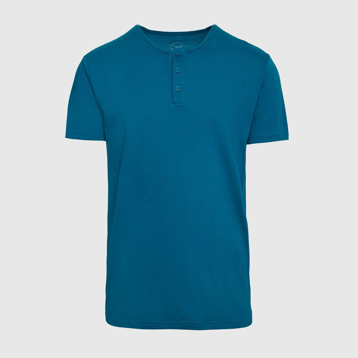 Teal Short Sleeve Henley sold by True Classic product image thumbnail 2