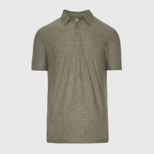 Heather Military Green Active Polo sold by True Classic