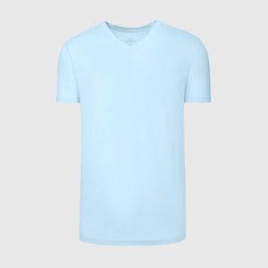 Oxford Blue V-Neck T-Shirt sold by True Classic