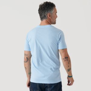 Oxford Blue V-Neck T-Shirt sold by True Classic