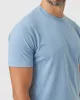 Sky Blue Heather Classic Crew Neck sold by True Classic