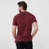 Burgundy Short Sleeve Crew Neck Tee sold by True Classic