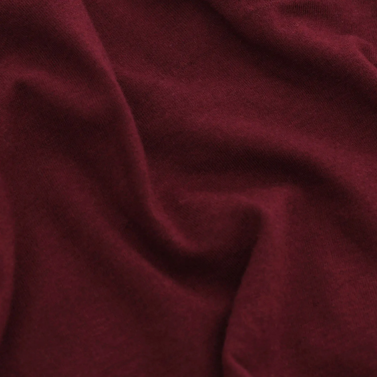Burgundy Short Sleeve Crew Neck Tee sold by True Classic product image thumbnail 5