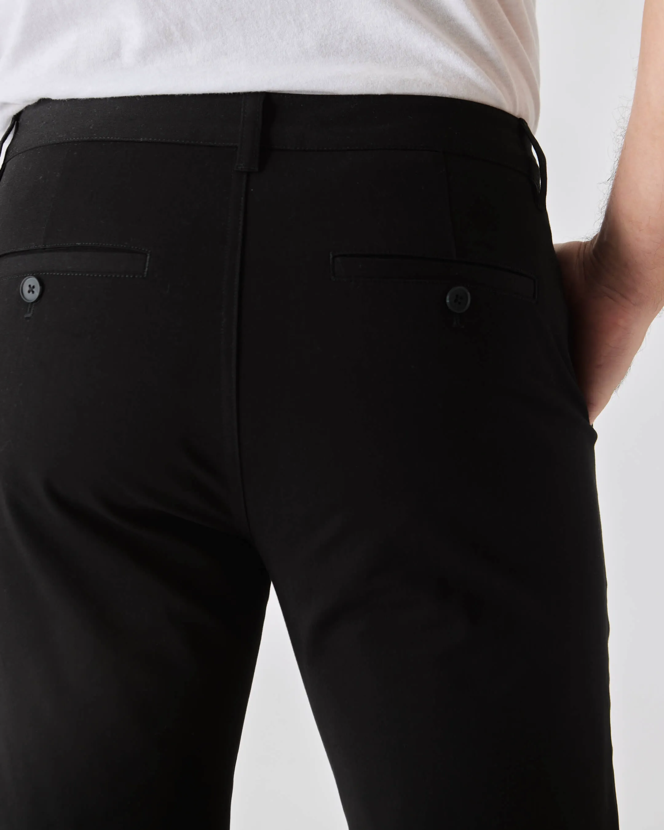 Black Slim Twill Chino Pant sold by True Classic product image thumbnail 5