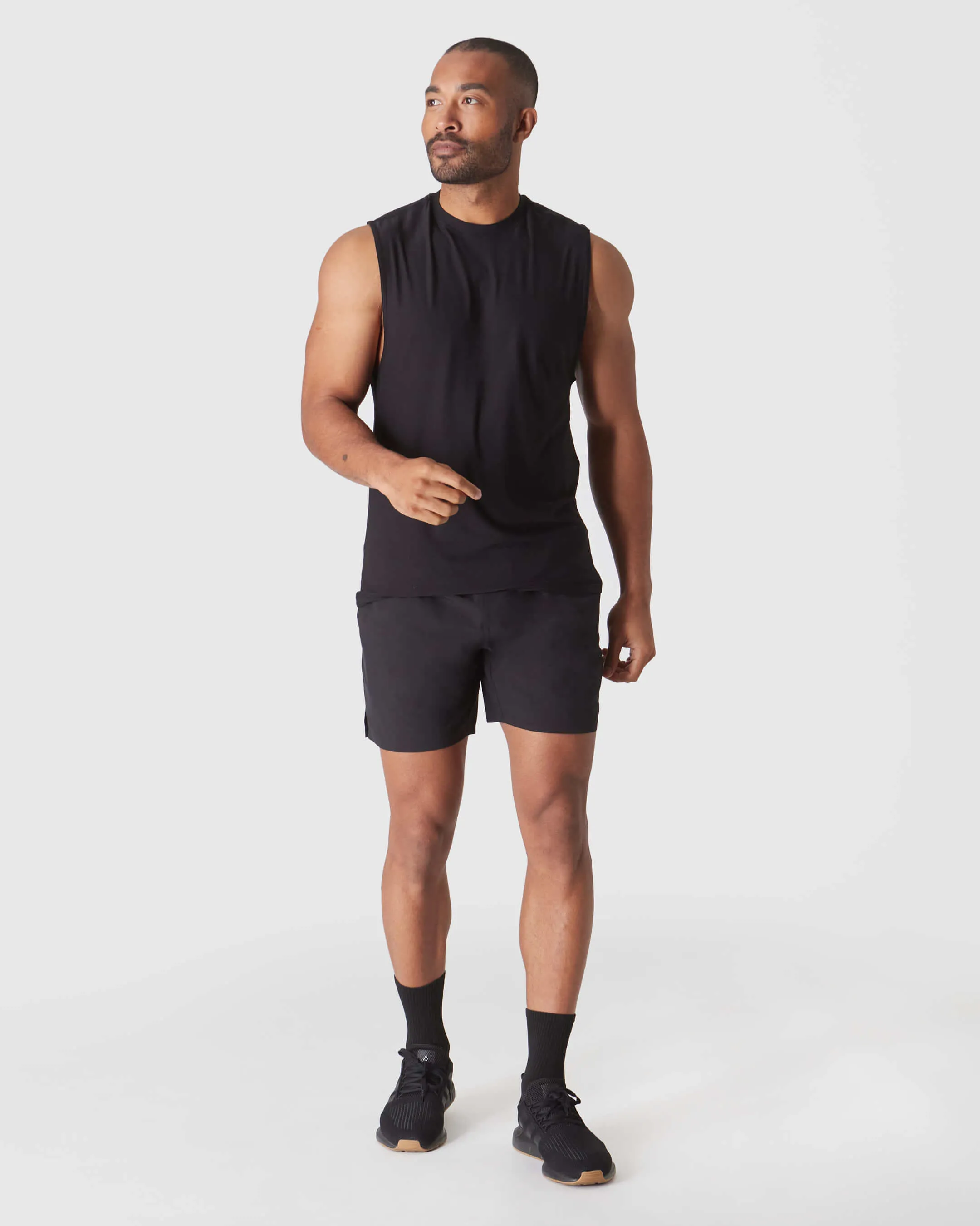 Black 2 In 1 Training Short sold by True Classic product image thumbnail 4