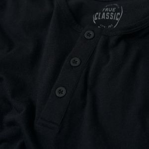 Dark Tones Long Sleeve Henley 3-Pack sold by True Classic
