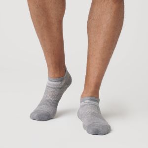 Heather Gray Ankle Socks 6-Pack sold by True Classic
