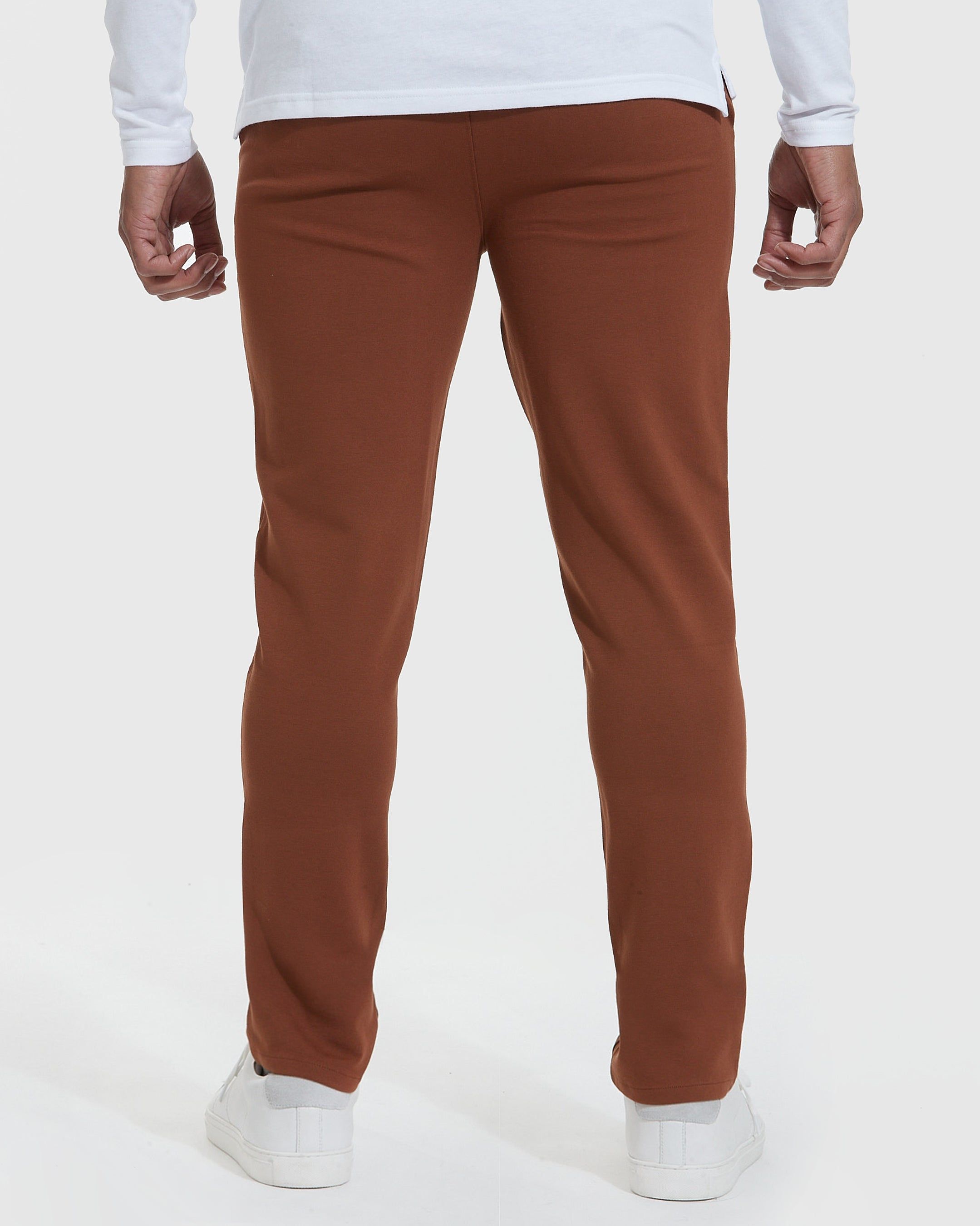 Suede Brown Comfort Chino Pant sold by True Classic product image thumbnail 4