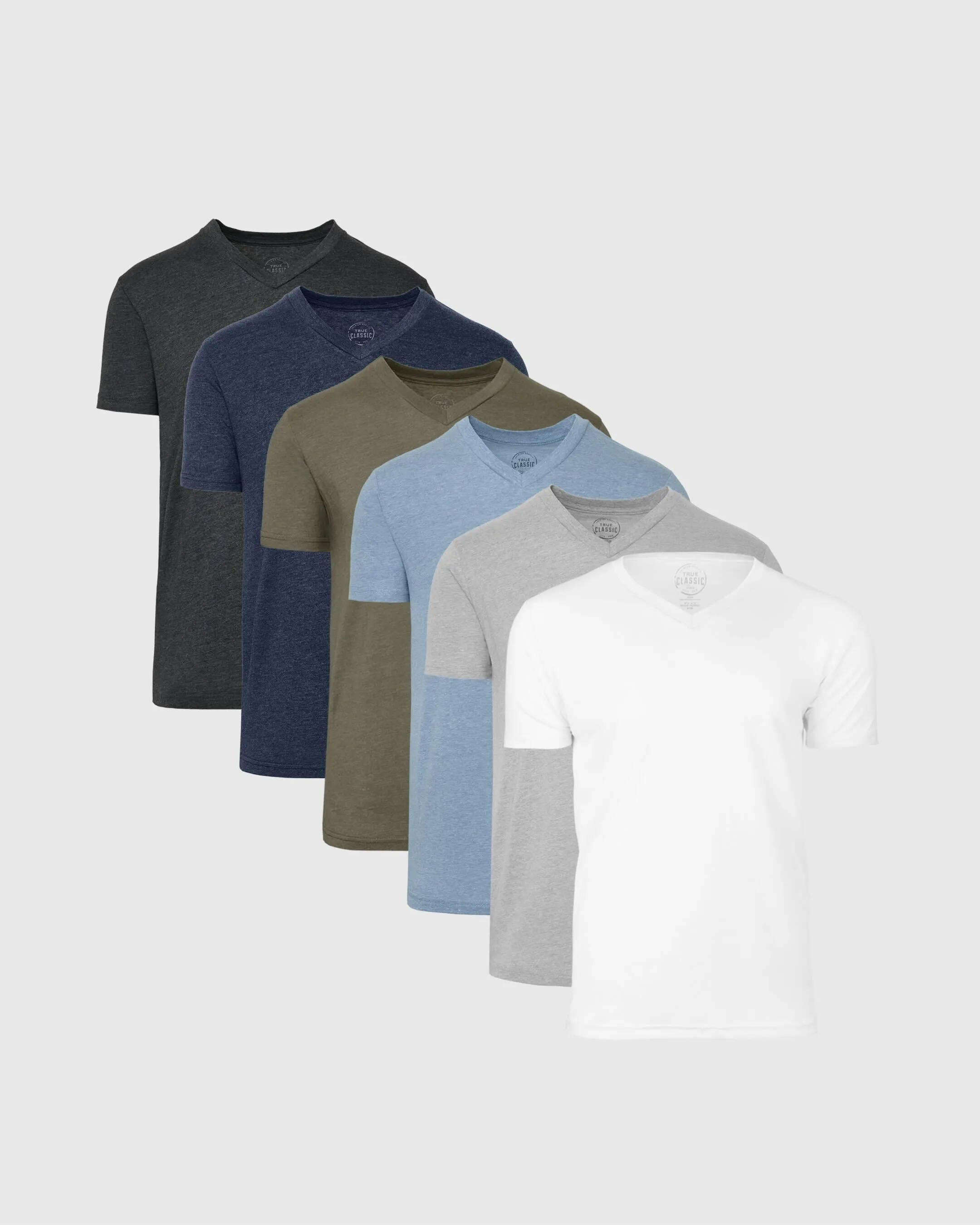 Staple Heathers V-Neck T-Shirt 6-Pack sold by True Classic
