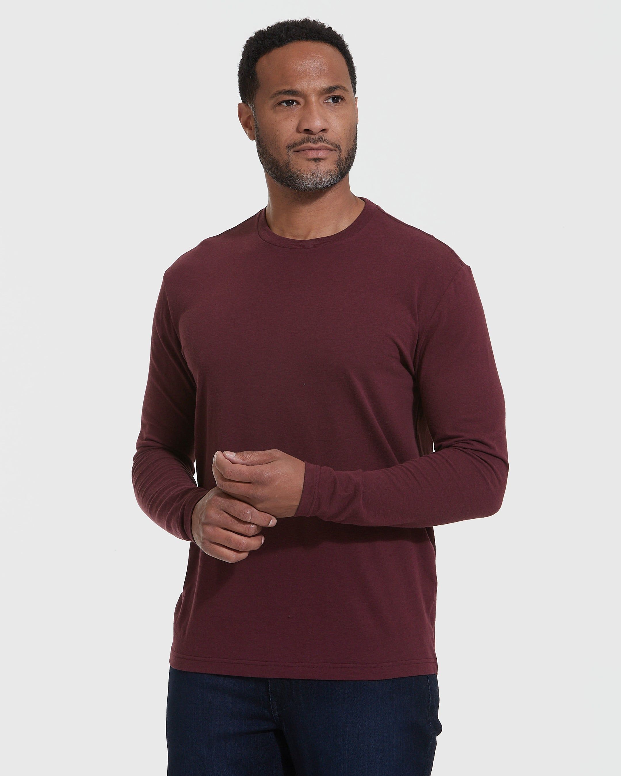 Mahogany Long Sleeve T-Shirt sold by True Classic product image thumbnail 3