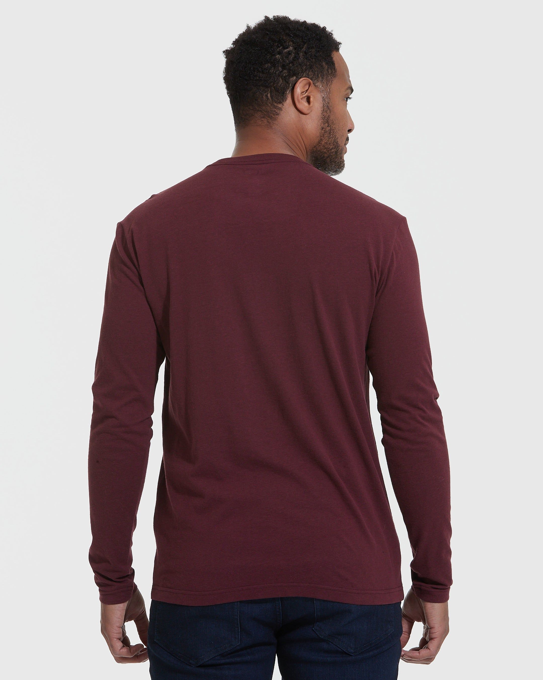 Mahogany Long Sleeve T-Shirt sold by True Classic product image thumbnail 4