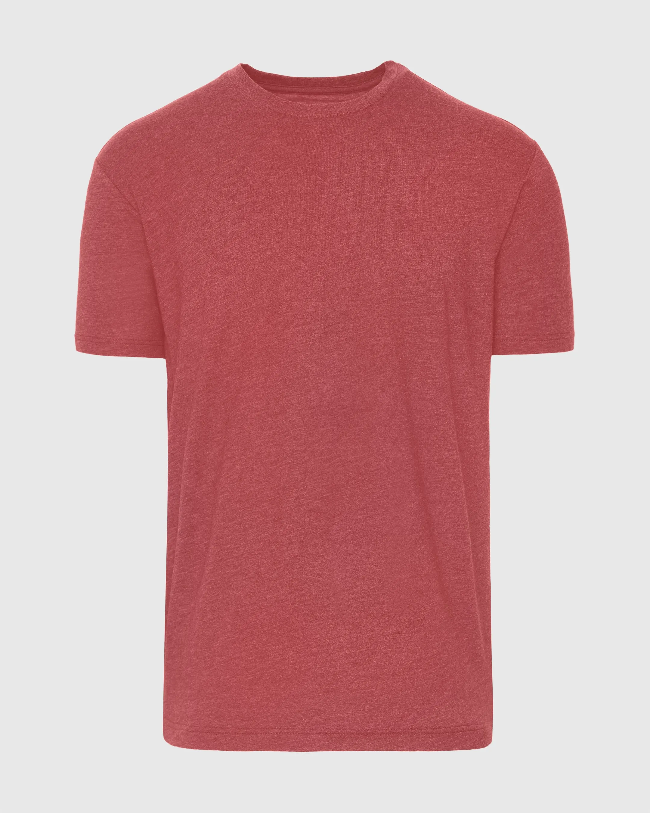 Heather Garnet Short Sleeve Crew Neck Tee sold by True Classic product image thumbnail 2