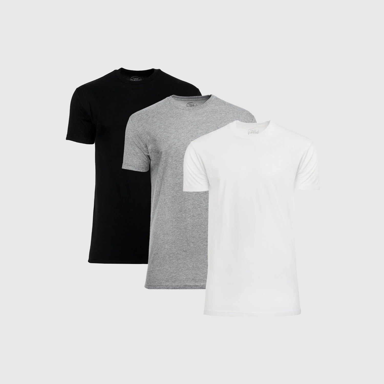 Tall Round Hem Crew Neck T-Shirt Core 3-Pack sold by True Classic