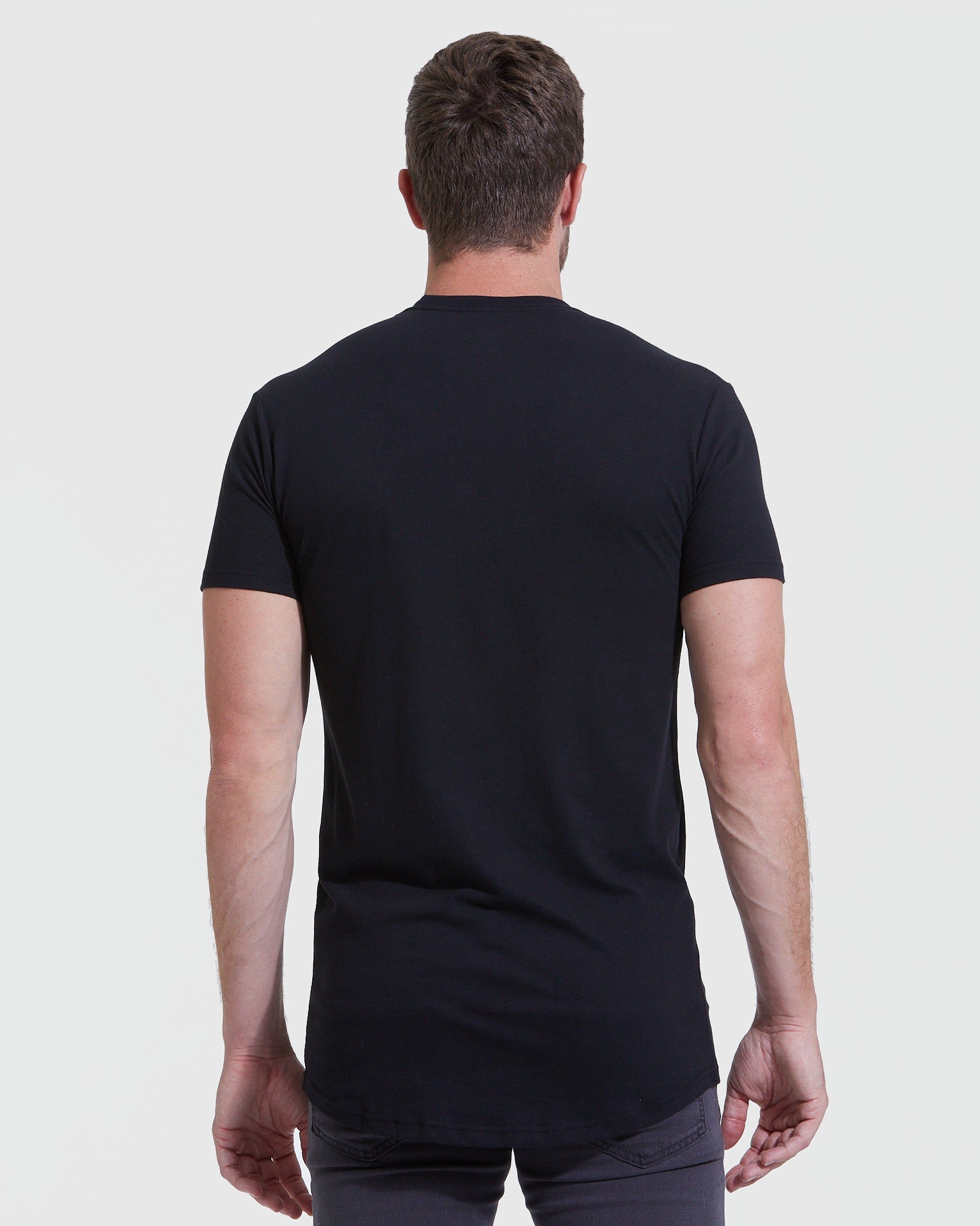 Tall Round Hem Crew Neck T-Shirt Core 3-Pack sold by True Classic product image thumbnail 4
