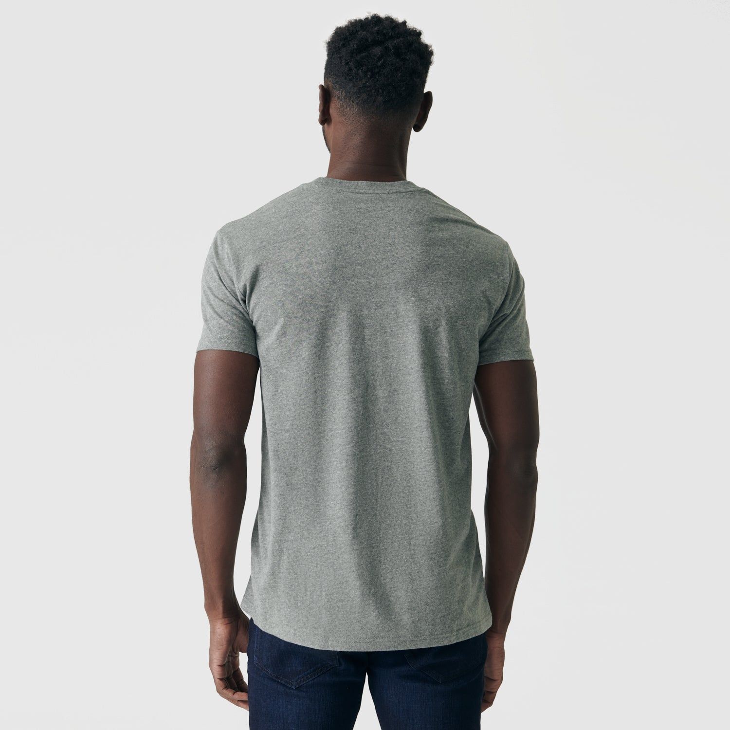 Heather Hunter Green Crew Neck sold by True Classic product image thumbnail 3