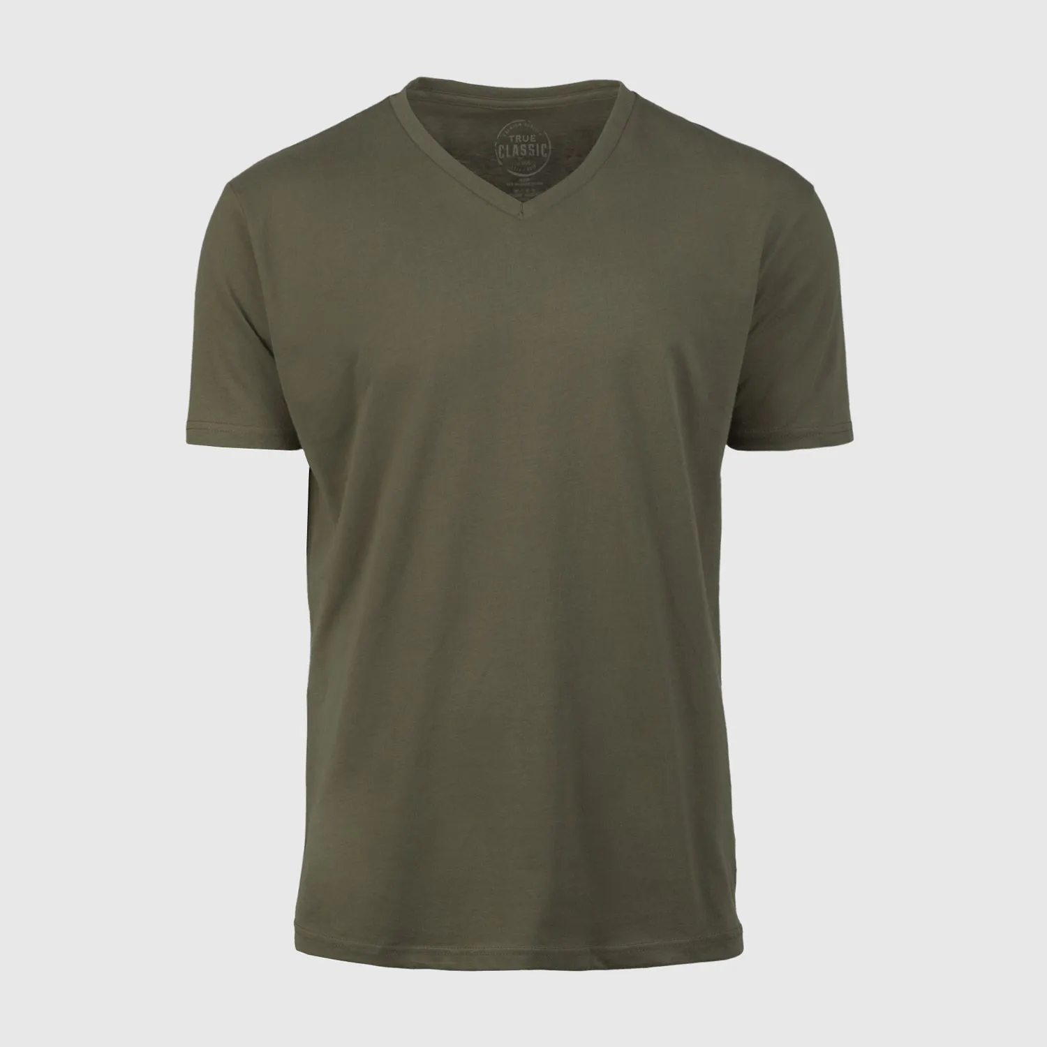 Military Green Classic V-Neck sold by True Classic product image thumbnail 2