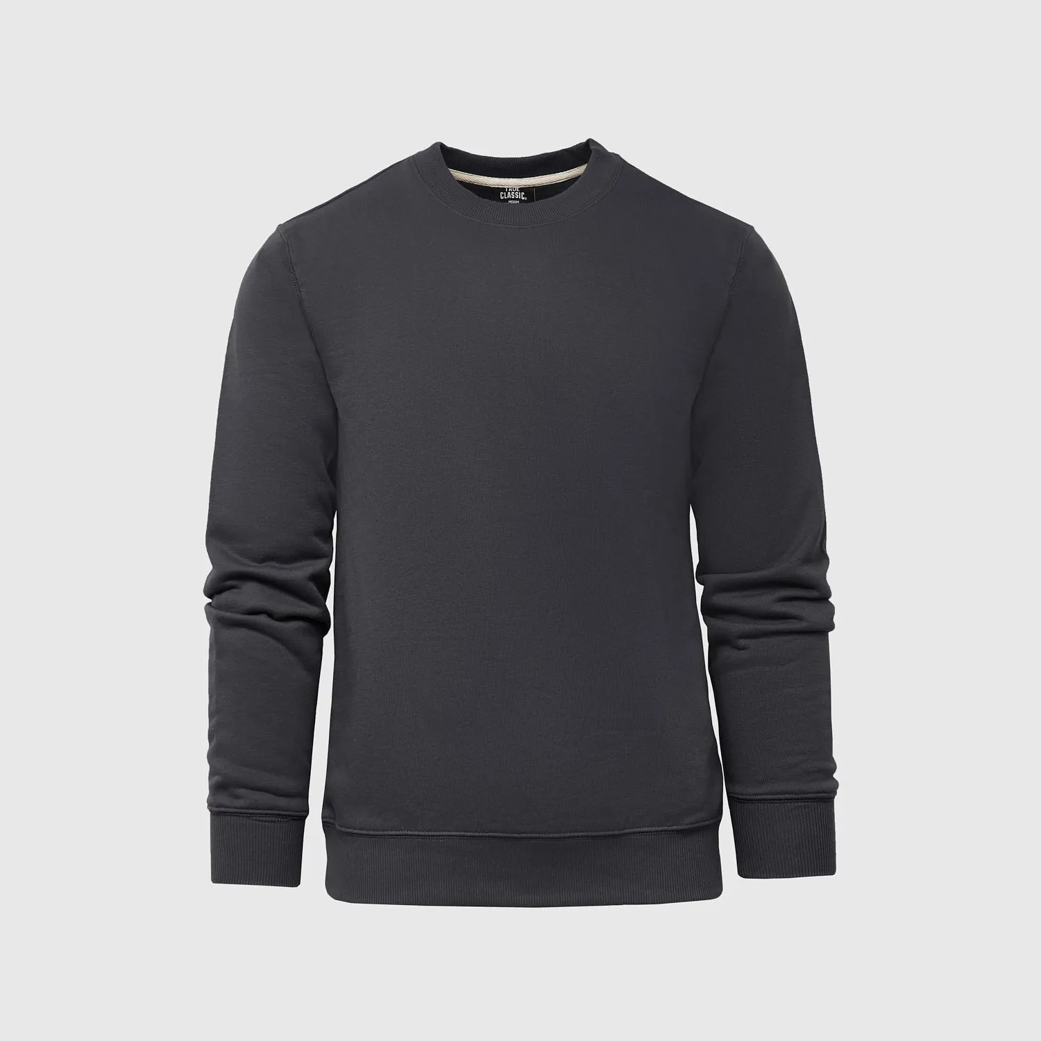Fleece French Terry Pullover Crew Neck Sweatshirt sold by True Classic product image thumbnail 3