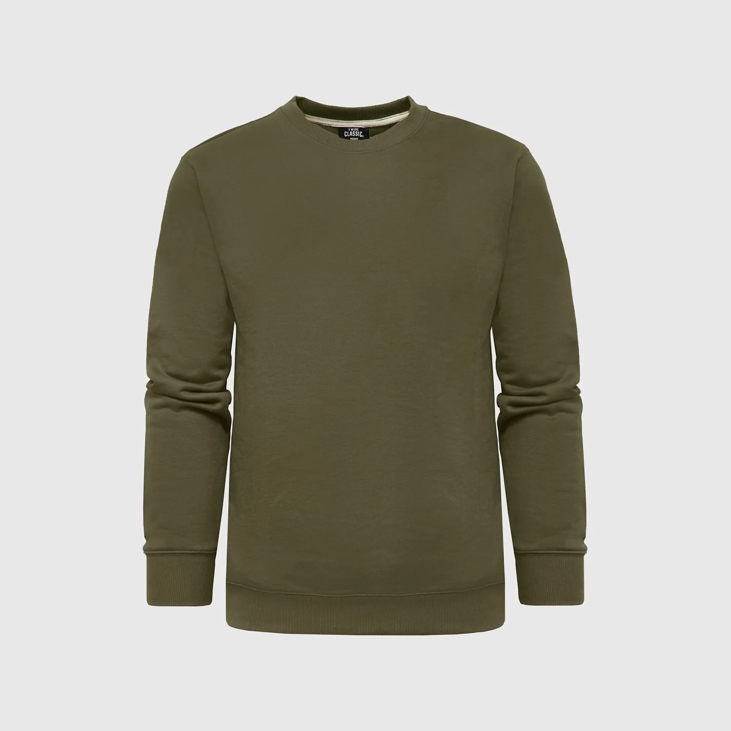 Fleece French Terry Pullover Crew Neck Sweatshirt sold by True Classic product image thumbnail 4