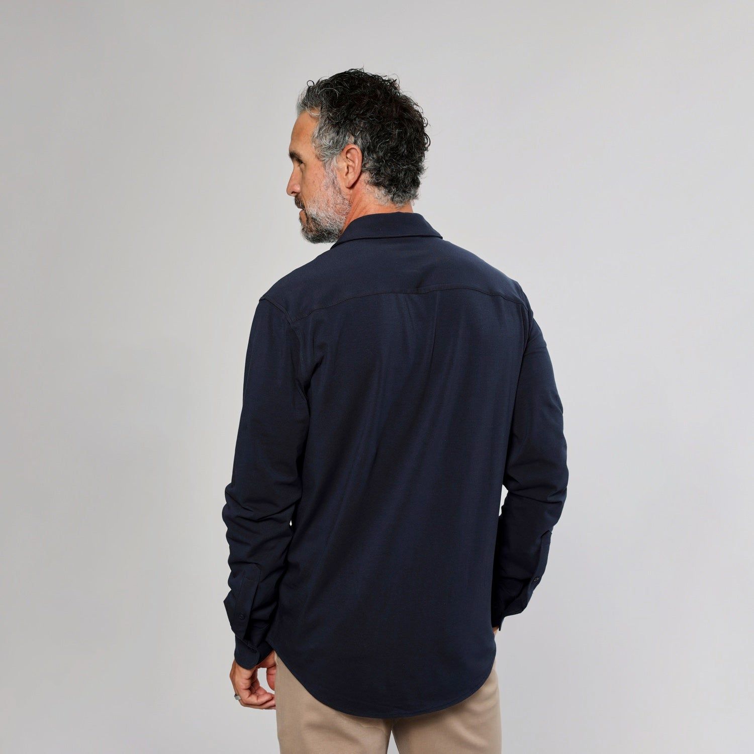 The Base Long Sleeve Knit Shirt 3-Pack sold by True Classic product image thumbnail 3