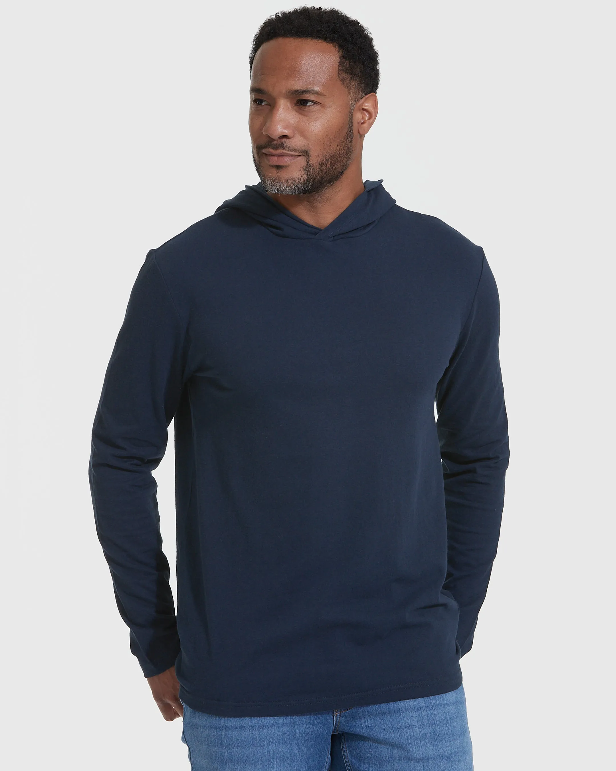 Standard Hooded Long Sleeve T-Shirt 2-Pack sold by True Classic product image thumbnail 2