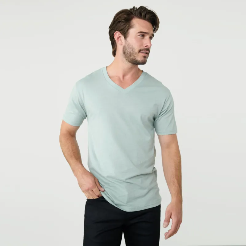 Sage V-Neck sold by True Classic
