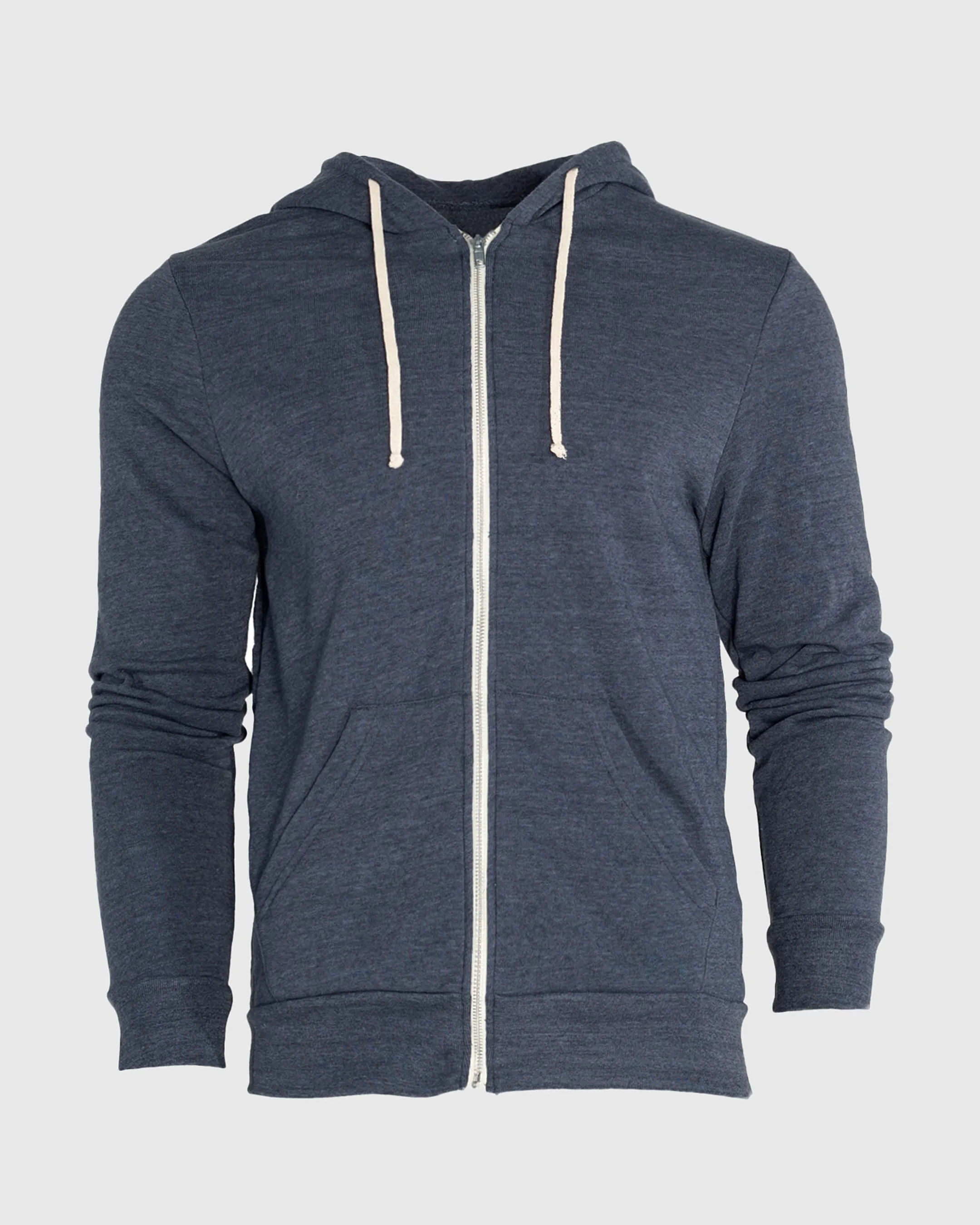 Navy Fleece Zip Hoodie sold by True Classic product image thumbnail 2
