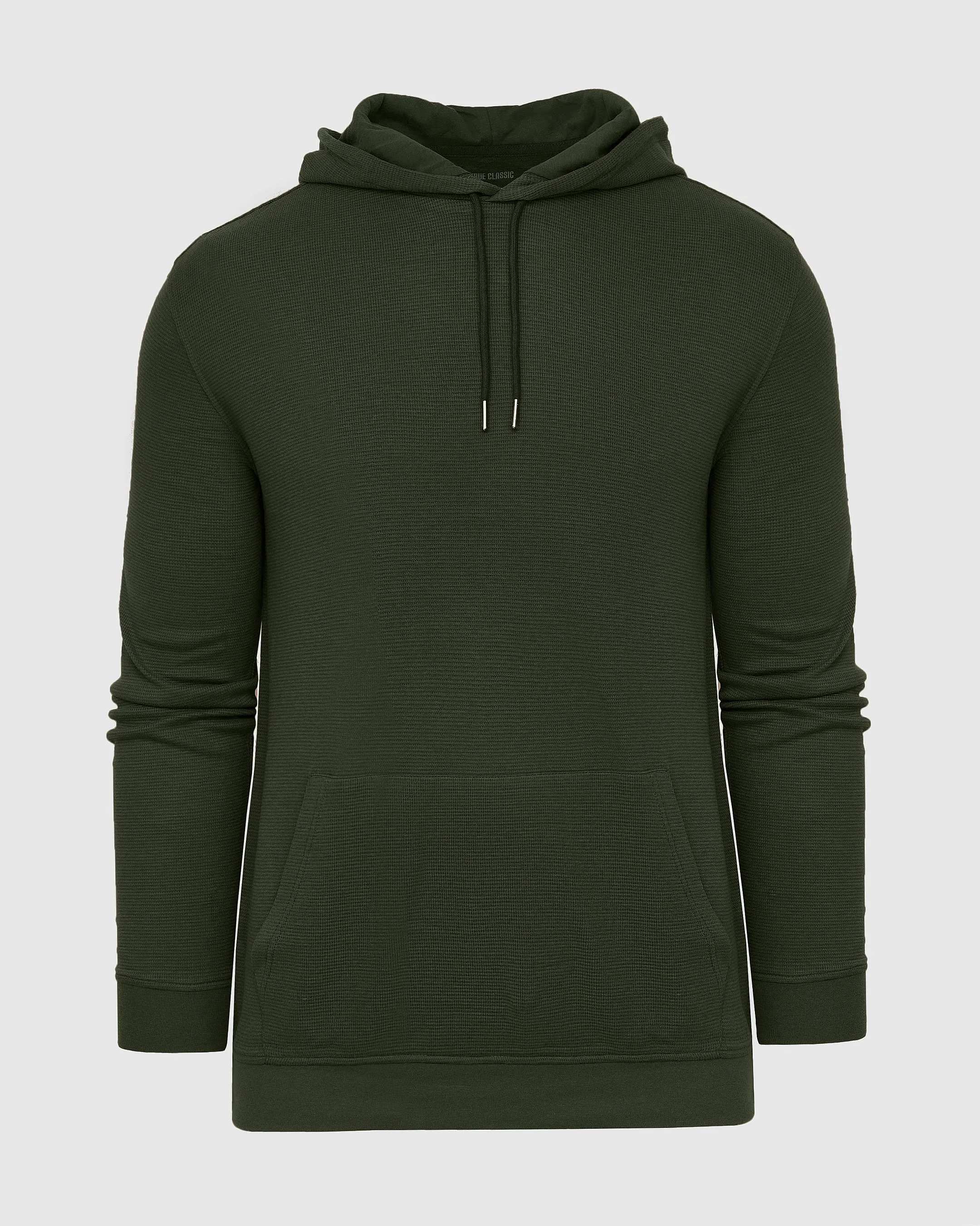 Dark Olive Waffle Hoodie sold by True Classic product image thumbnail 2