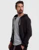 Black Fleece French Terry Zip Hoodie sold by True Classic