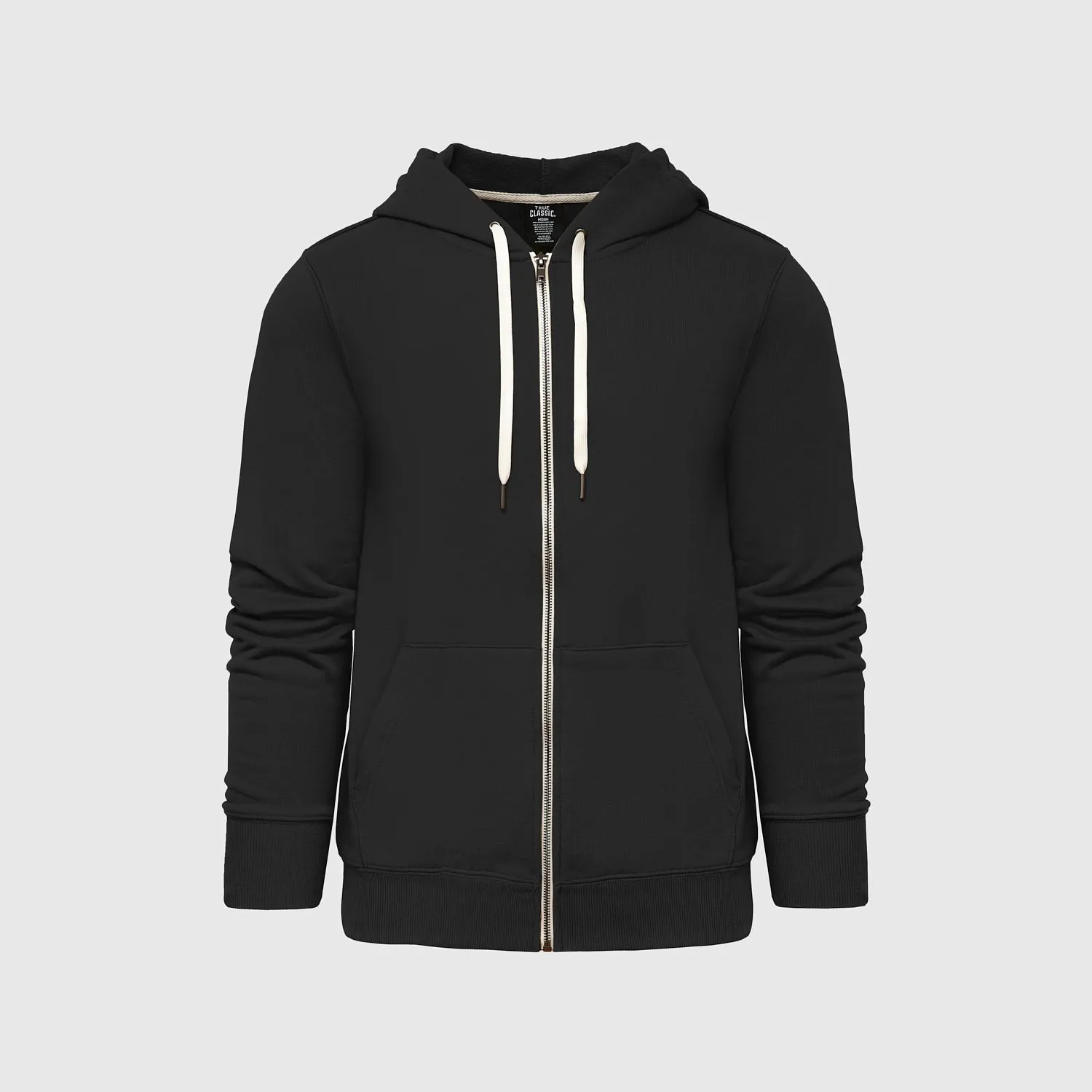 Black Fleece French Terry Zip Hoodie sold by True Classic product image thumbnail 2