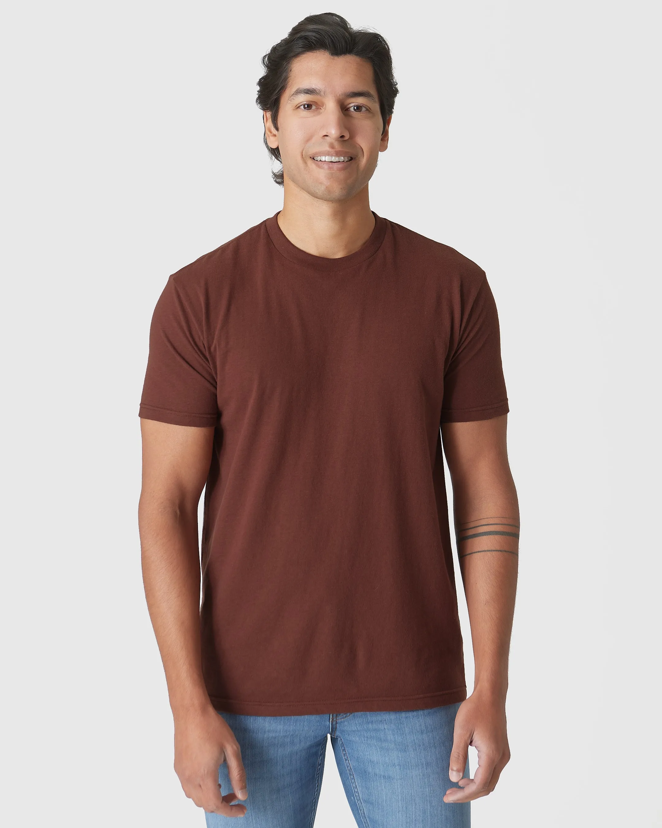 Dark Chocolate Classic Crew sold by True Classic